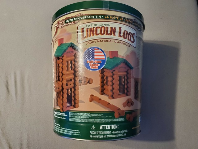 lincoln logs 100th anniversary