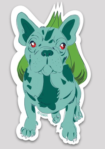 Original French Bulldog Sticker Pokemon Stickers Frenchie Bulbasaur Stickers Ebay Original French Bulldog Sticker Pokemon Stickers Frenchie Bulbasaur Stickers Ebay