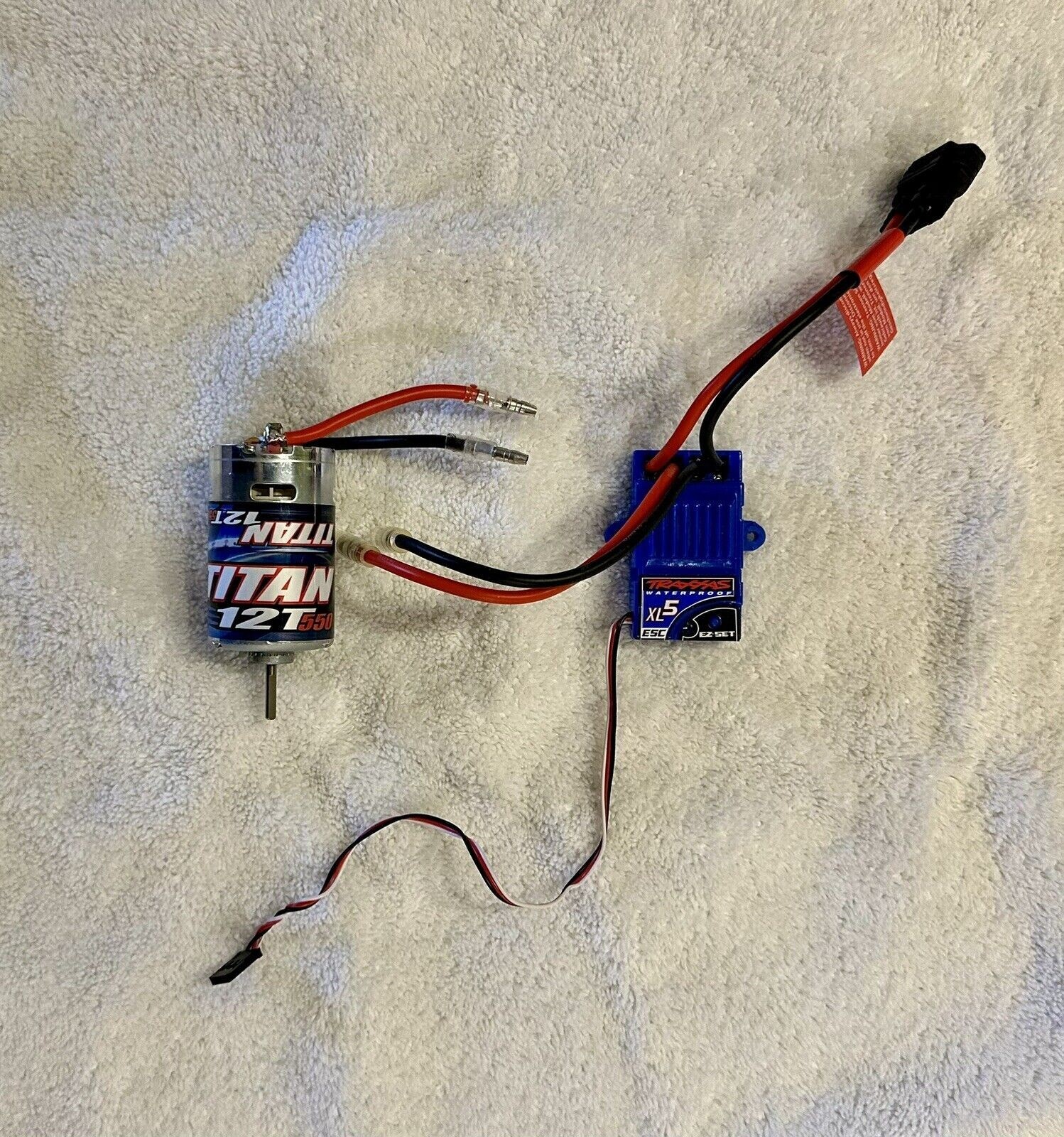 Traxxas XL5 ESC and Titan 12T motor Used once! eBay