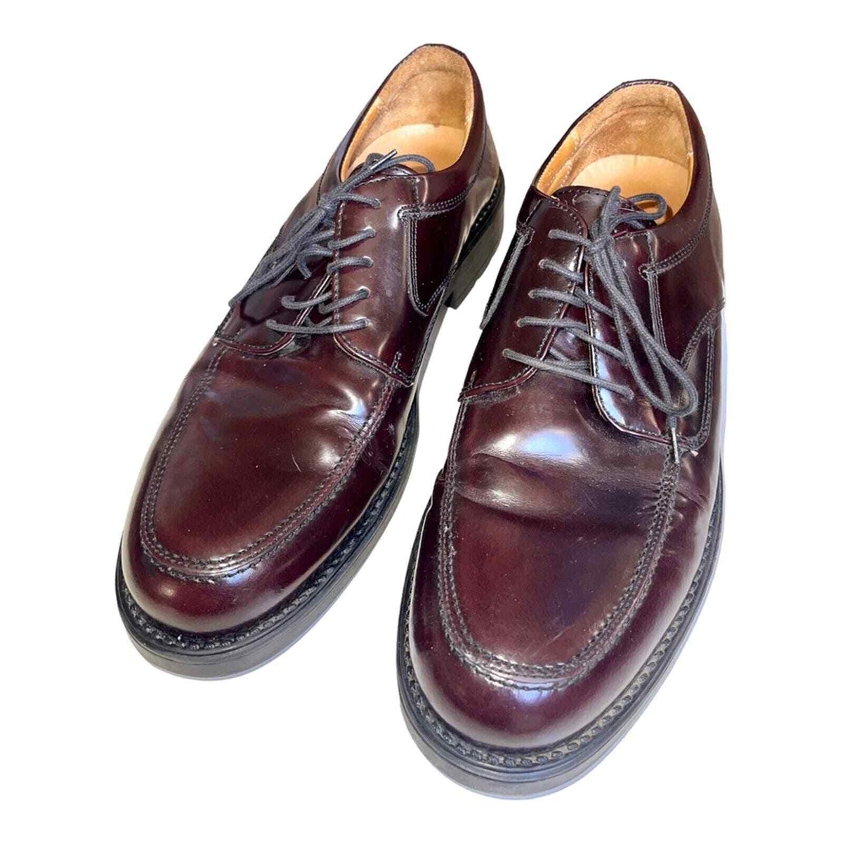 Bostonian Strada Men‎ Derby Shoe Size 12 Office Work Dress Burgundy Leather Bostonian Strada dress shoes , if you need a dress shoes pm me main image 3