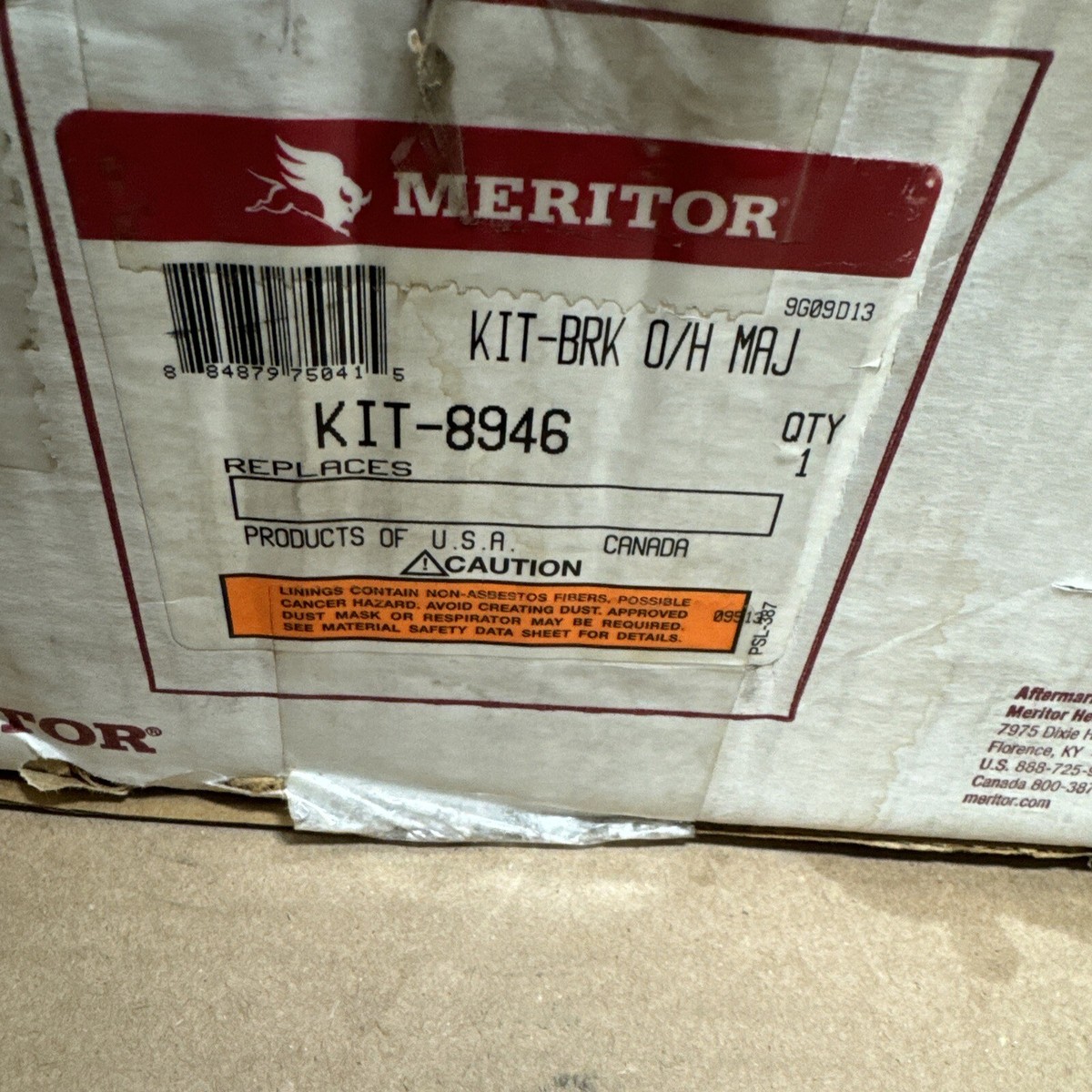 New Meritor Brake Shoe Kit 8946 A82-2288 16.5 X 5 Fast Shipping | eBay 