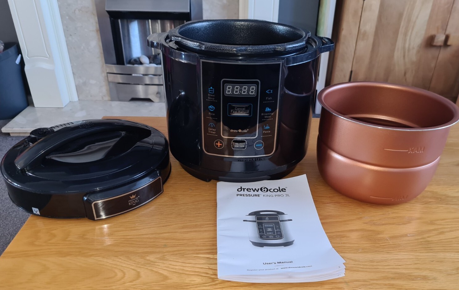 Drew & Cole Pressure King Pro 3 Litre Black Excellent Condition eBay