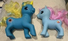 Three Vintage My Little Ponies