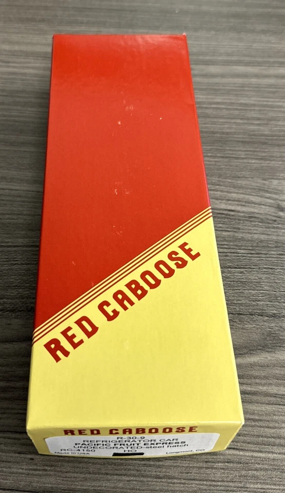 Red Caboose HO Kit #RC-4150 R-30-9 Refrigerator Car - Pacific Fruit Express NIB! - Image 3 of 4