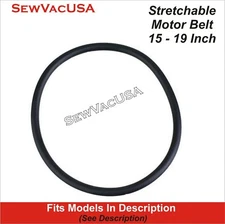 Stretch Sewing Machine Belt For Kenmore, Brother, Necchi, Singer15"-19" 