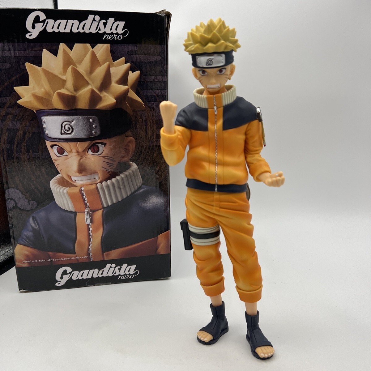 Naruto Uzumaki Grandista Nero #2 Figure VGUC Box Has Wear T3937 | eBay