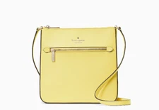💛Kate Spade Sadie North South Crossbody Yellow (Yuzi Jam) 💛 ~ NWT