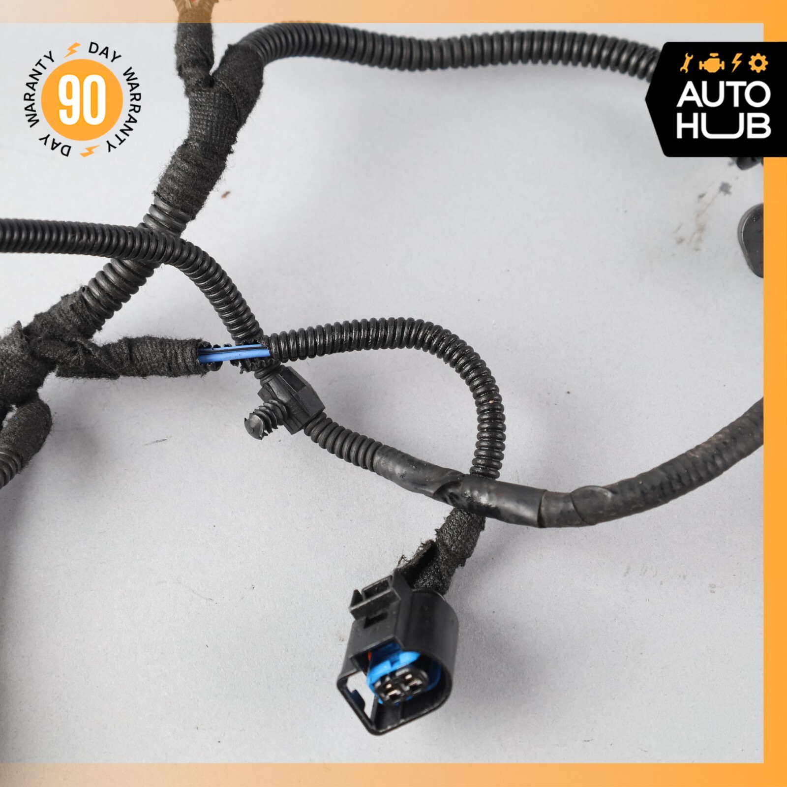 07-08 Bentley Continental GT 6.0L W12 Turbocharger Vacuum Valve Wire Harness OEM