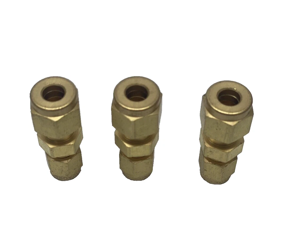 Lot Of 3, Brass Swagelok Tube Fitting, Reducing Union, 1/4 in. x 1/8 in. Tube OD - Image 4 of 4