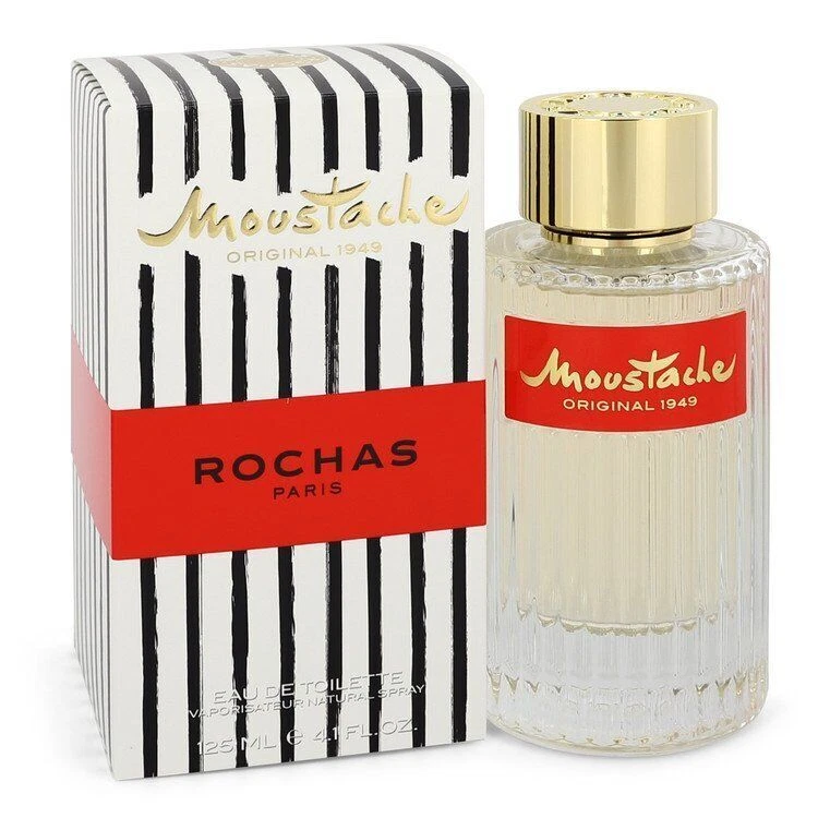 Moustache Cologne By Rochas Eau De Toilette Spray 4,1 oz/125 ml para hombres Foto 4 de 4
