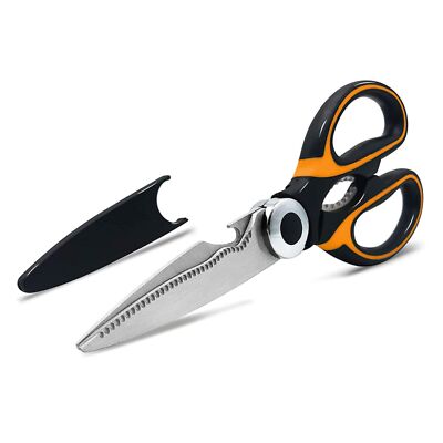 2 x Schere Küche 5 in 1 Schere edel schwer Mehrzweck Edelstahl UK