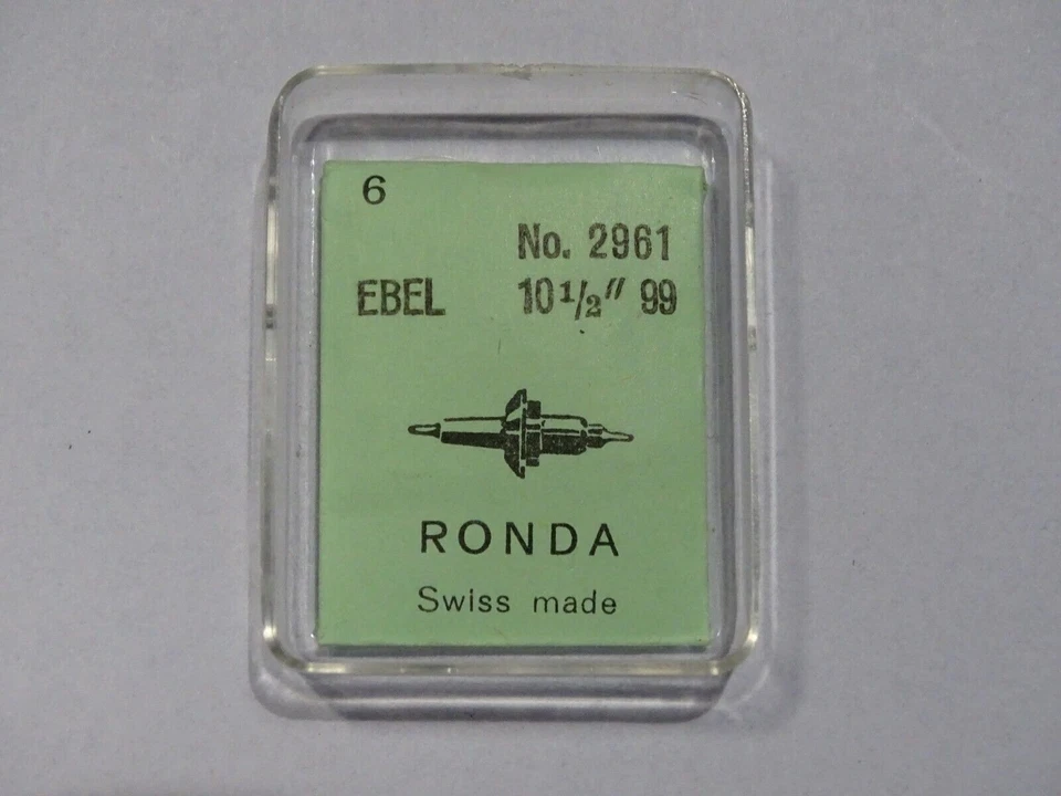 RONDA PIECE HORLOGERIE 1 AXE DE BALANCIER POUR MONTRE EBEL 10 1/2" 99