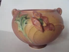 Vintage Original Roseville Pottery Poppy Vase/ Bowl 642–3. Very Cute Look!