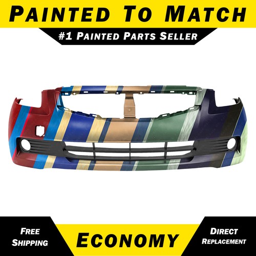 NEW Painted To Match Front Bumper Cover Fascia for 2008 2009 Nissan Altima Coupe - Picture 17 of 18