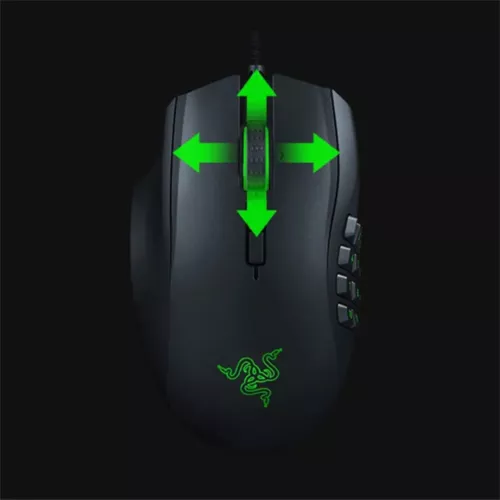 Razer Naga Left Handed Version - Ergonomic MMO Gaming Mouse with 12 Programmable - Picture 4 of 6