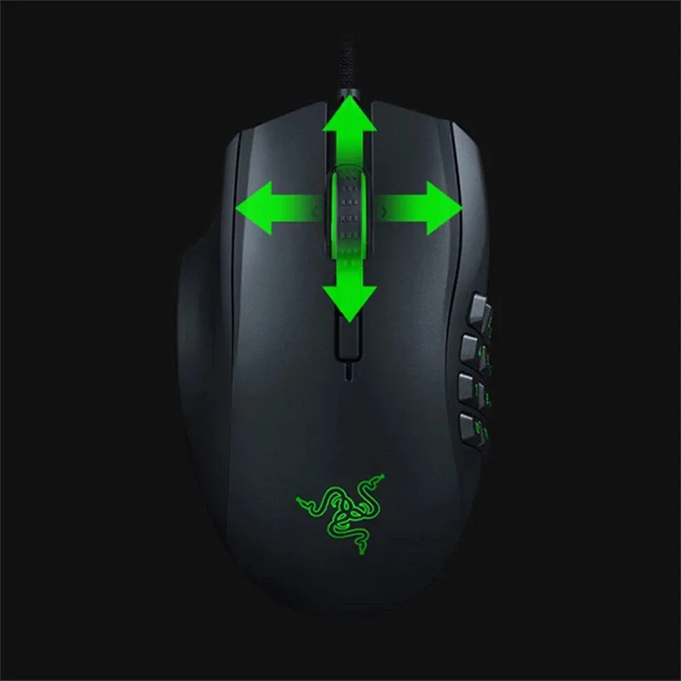 New Razer Naga Left Handed Edition MMO Gaming Mouse with 12 Programmable - Image 4 of 4