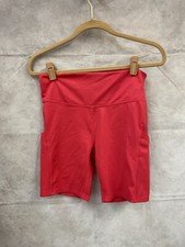 All in Motion Women  s Coral Active Wear Stretch Bike Shorts