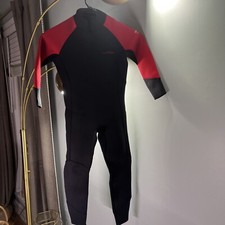 Dark Lighting Children Wet Suit Red / Black Size 8