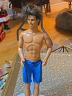 Vintage Mattel Barbie/Ken Doll Rooted Brown Hair Blue Eyes Indonesia  — photo 1