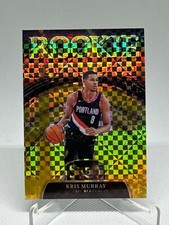 Kris Murray 2023-24 Panini Select Rookie Revolution Gold /10 #20 Trailblazers