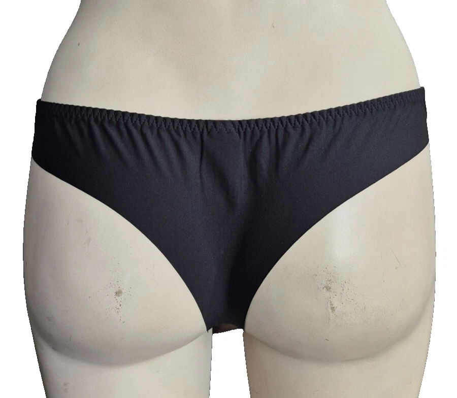 Simone Perele Idylle String Tanga XL Gr.44 4  Schwarz Bestickt Tanga 13E700 - Bild 2 von 2