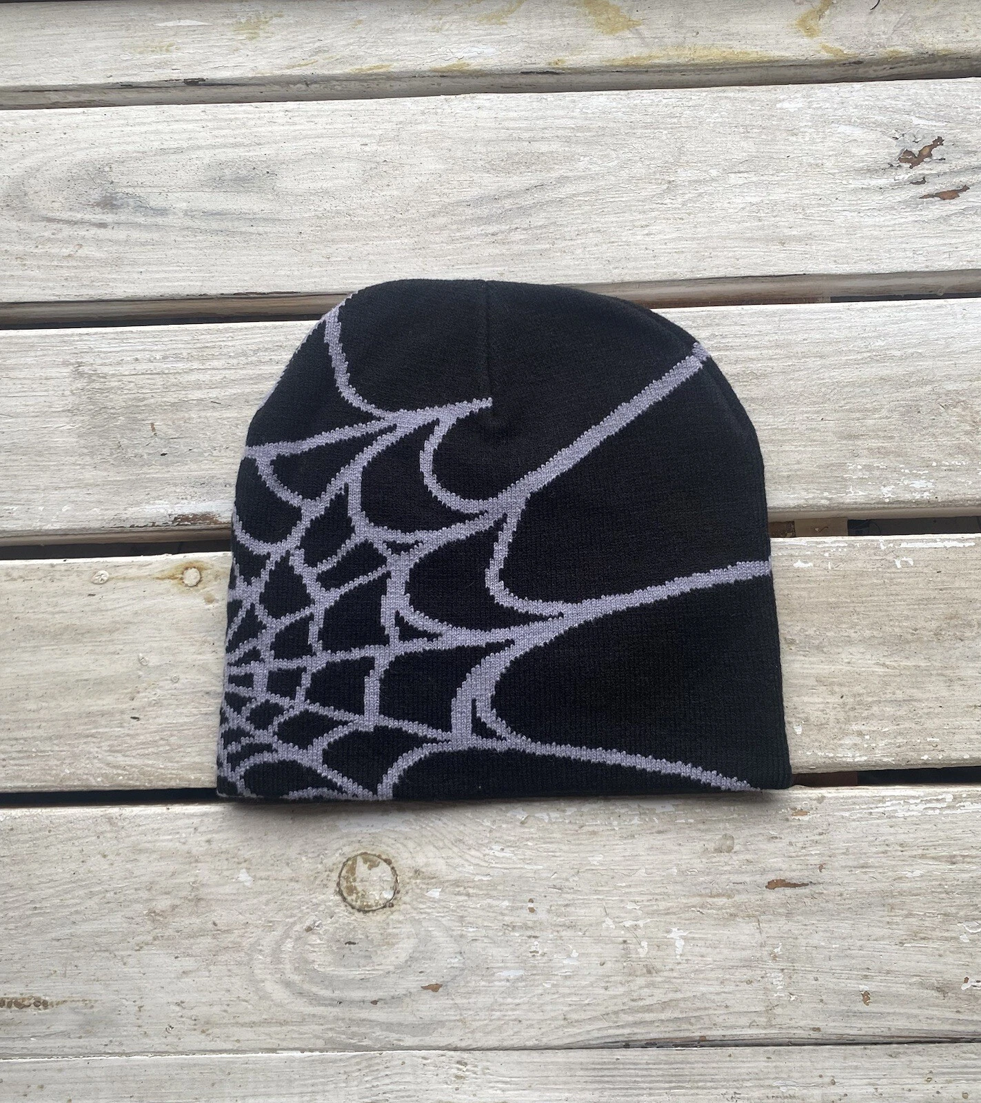 🔥🕷☠️CRAZY DESIGN Japanese style Beanie hat y2k ⚡️OS Adult