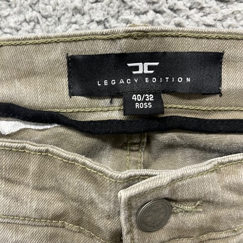 Jordan Craig Legacy Edition Jeans Mens 40x32 Patchwork Grunge Hip Hip Skater - Picture 4 of 17