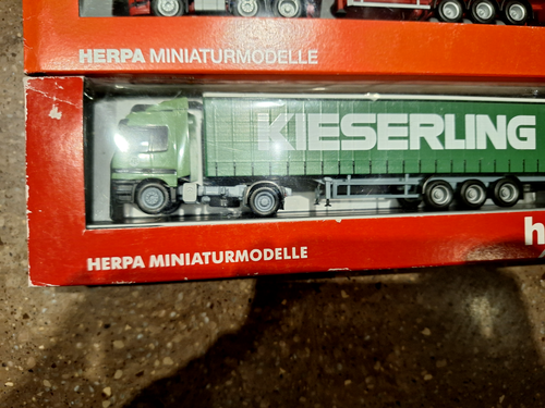 Herpa 1/87 MB ACTROS LH SZ Kieserling boxed with mirrors - Picture 2 of 5