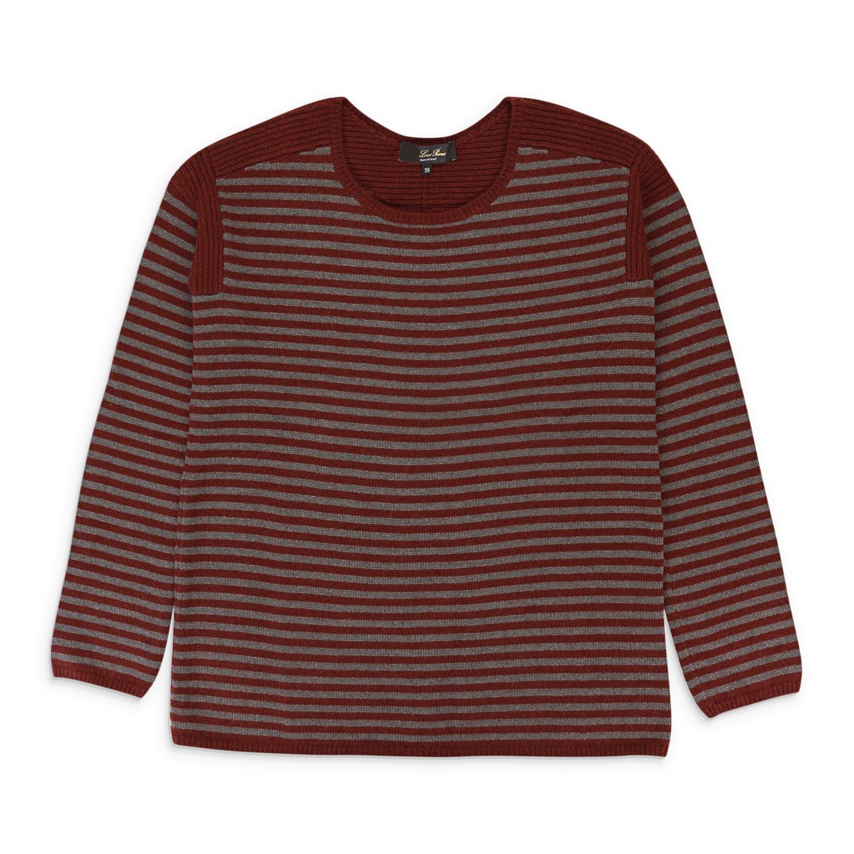 Loro Piana ピンクストライプ 半袖ニット サイズ46 Loro Piana ピンクストライプ 半袖ニット サイズ46 楽天市場