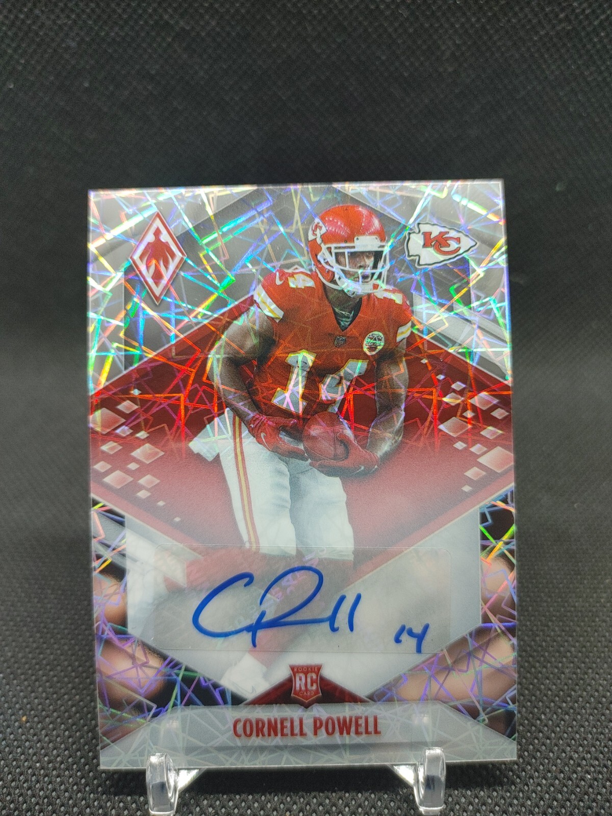 2021 Panini Legacy Cornell Powell RC Rookie Lazer Auto /99 #142