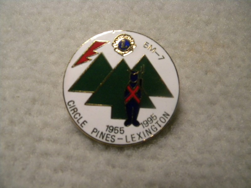1955-1995 Lions Club Pin Minnesota