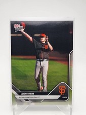 2025 Topps Now Baseball #OD-300 Logan Webb Road To Opening Day