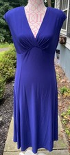 NEW! Dress “Chaps/Lauren” Cobalt - M