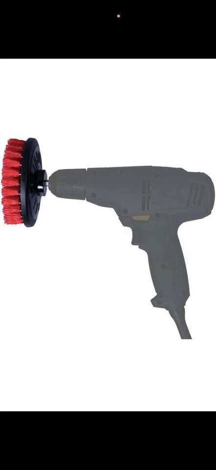 Chemical Guys ACC508 Spinner Multi-Superficie Taladro Cepillo Accesorio Resistente Rojo Foto 4 de 4