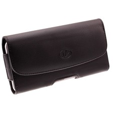 Case Belt Clip Leather Swivel Holster Loops Cover Pouch for Cell Phones