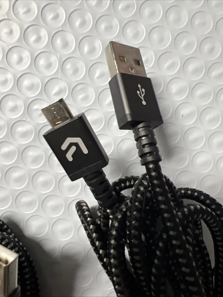 2X Para Sony PS4 Controlador Inalámbrico USB RÁPIDO Cable Cargador Cable de Carga 10 Pies Foto 3 de 4