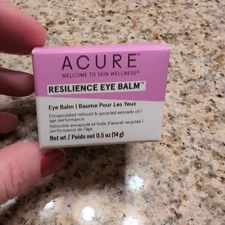 Acure Resilience Eye Balm, 0.5 oz (14 g) NIB New