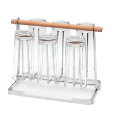 Cup Drying Rack for Countertop,Stainless Steel Bottle and Mug Drying Rack wit...
