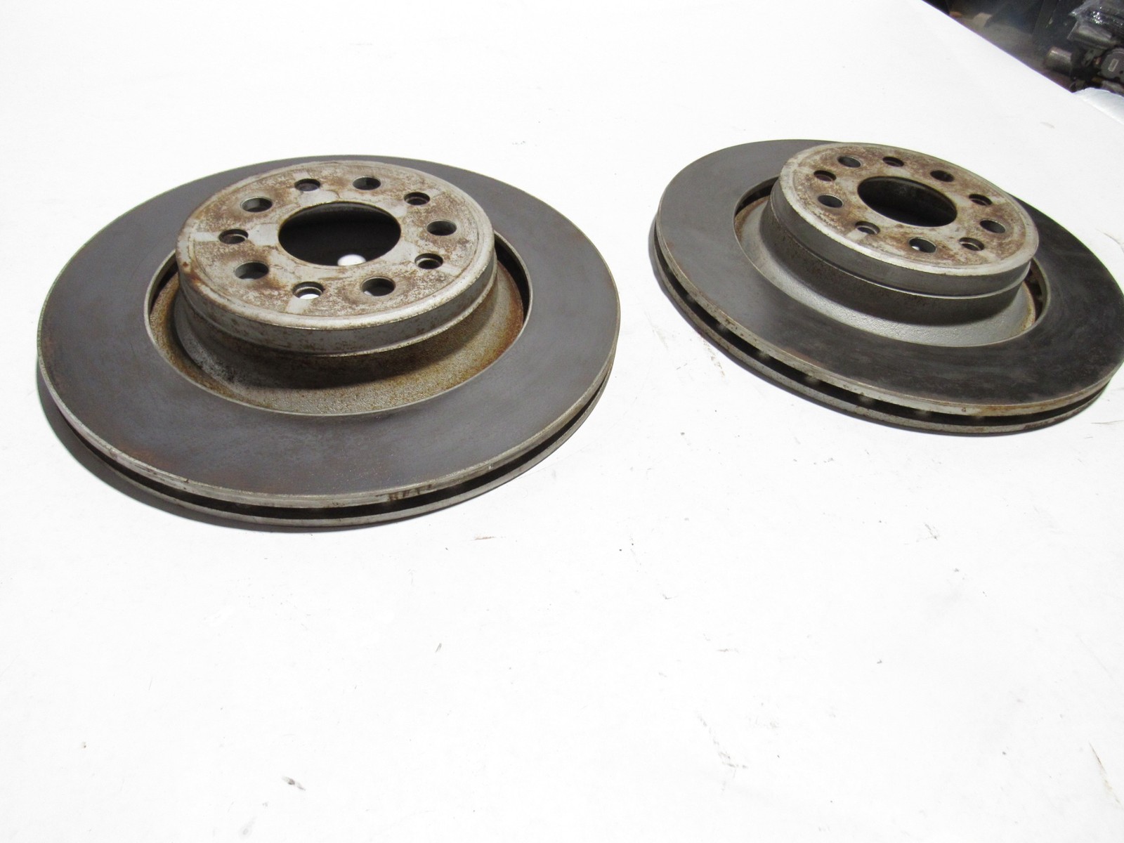 Maserati Levante 2018 Rear Left Right Brake Rotor Disc Set 2 PCS 16-24 ;#4