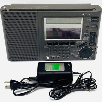 Sony ICF-SW77 World Band Shortwave Receiver Radio FM/AM/LW SSB