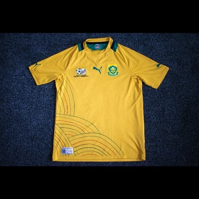 South Africa Home Football Shirt_2012_UK Men's Size Medium - Image 1 of 3