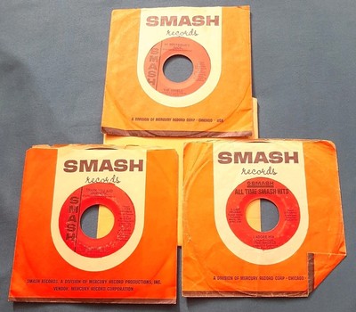 LOT of 3 The Angels 45 My Boyfriend's Back, I Adore Him, Now