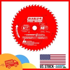 Cermet II Saw Blade for Metal - 6-1/2" x 48 Teeth, Ultimate Cutting Efficiency