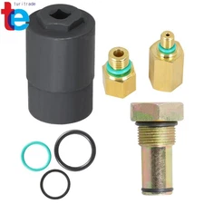 IPR Valve Socket & Air Test Fitting & Fuel Rail Adapters for 2003-2010 Ford 6.0L