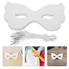  40 Pcs Paper Masks Half Face Butterfly Masquerade Artistic Project