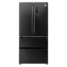 VEVOR French Door Refrigerator 18.9 Cu. Ft. Kitchen Fridge with LED Display