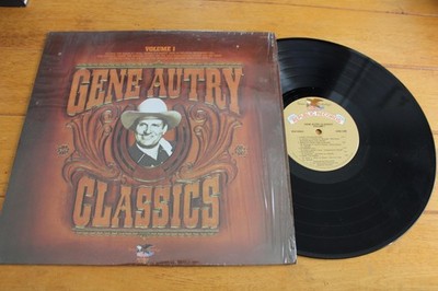 Gene Autry Classics Volume 1 Vinyl Record LP 1977 Republic RLP-6021 Country