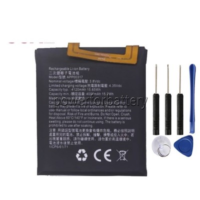 New APP00317 Apack Battery For Cat S62 Pro 4120mAh 3.8V 1ICP6/61/71+ Tools