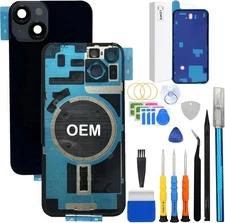 For iPhone 14 Back Glass Replacement Back Cover Replacement for iPhone 14 6.1