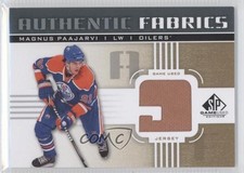 2011 SP Game Used Edition Authentic Fabrics Gold Magnus Paajarvi (9) #AF-MP 0k3